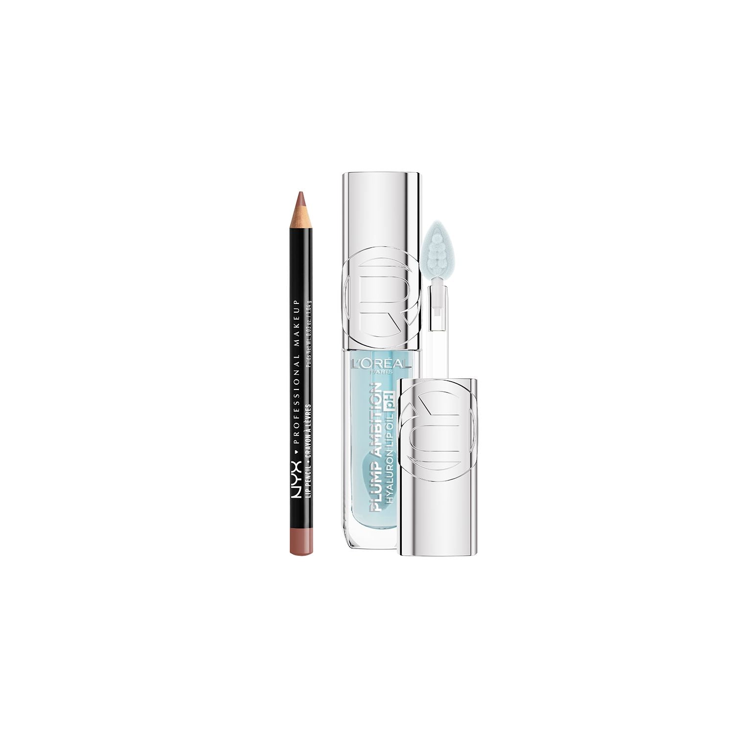 NYX & L'Oreal lip makeup duo (British brand)