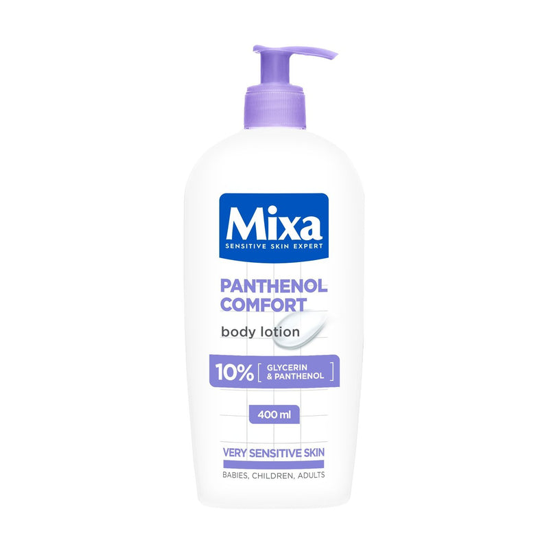 Mixa Panthenol Comfort body lotion 400ml, UK version