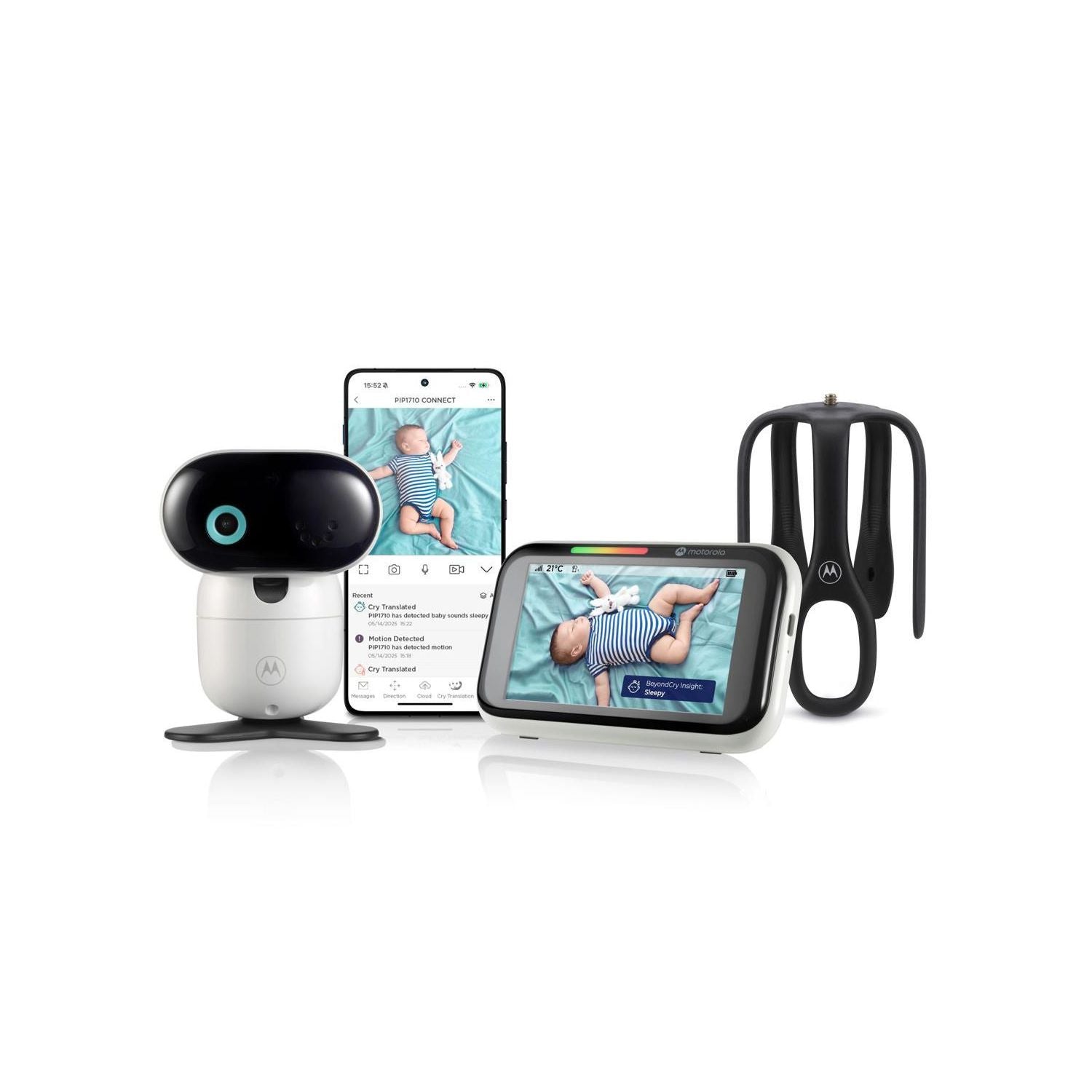 Motorola PIP1710 Connect smart video baby monitor - British product