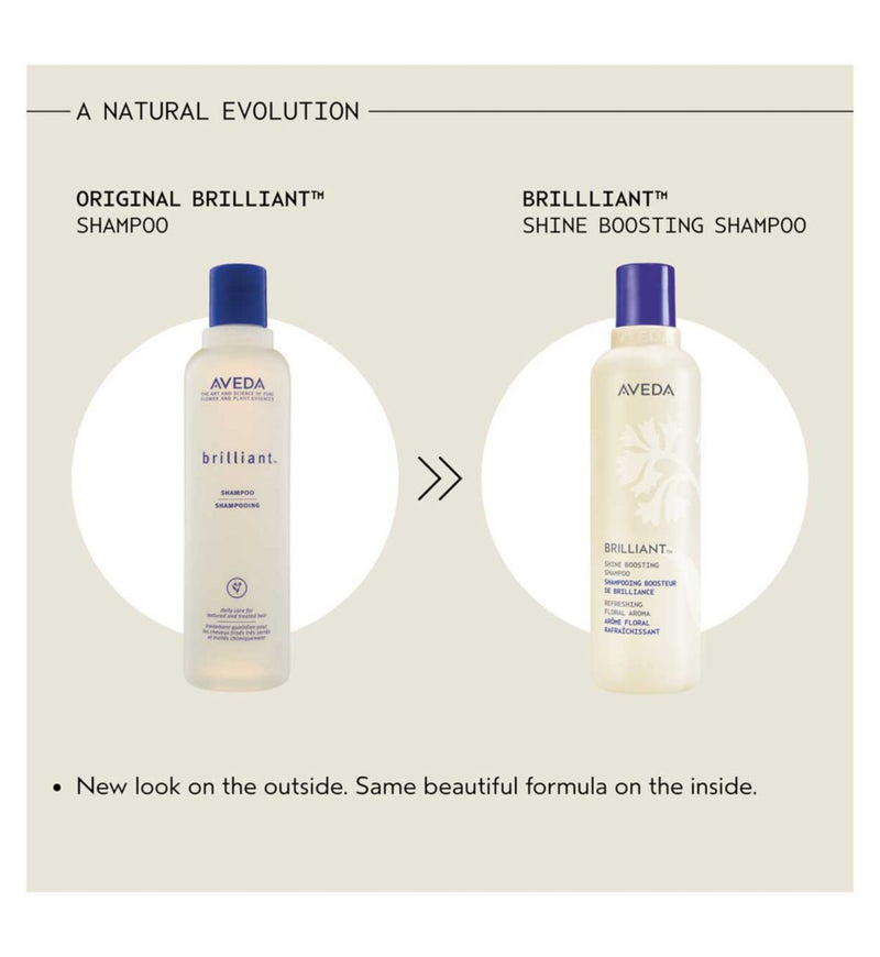 Aveda Brilliant Shine Boosting shampoo 250ml - British product