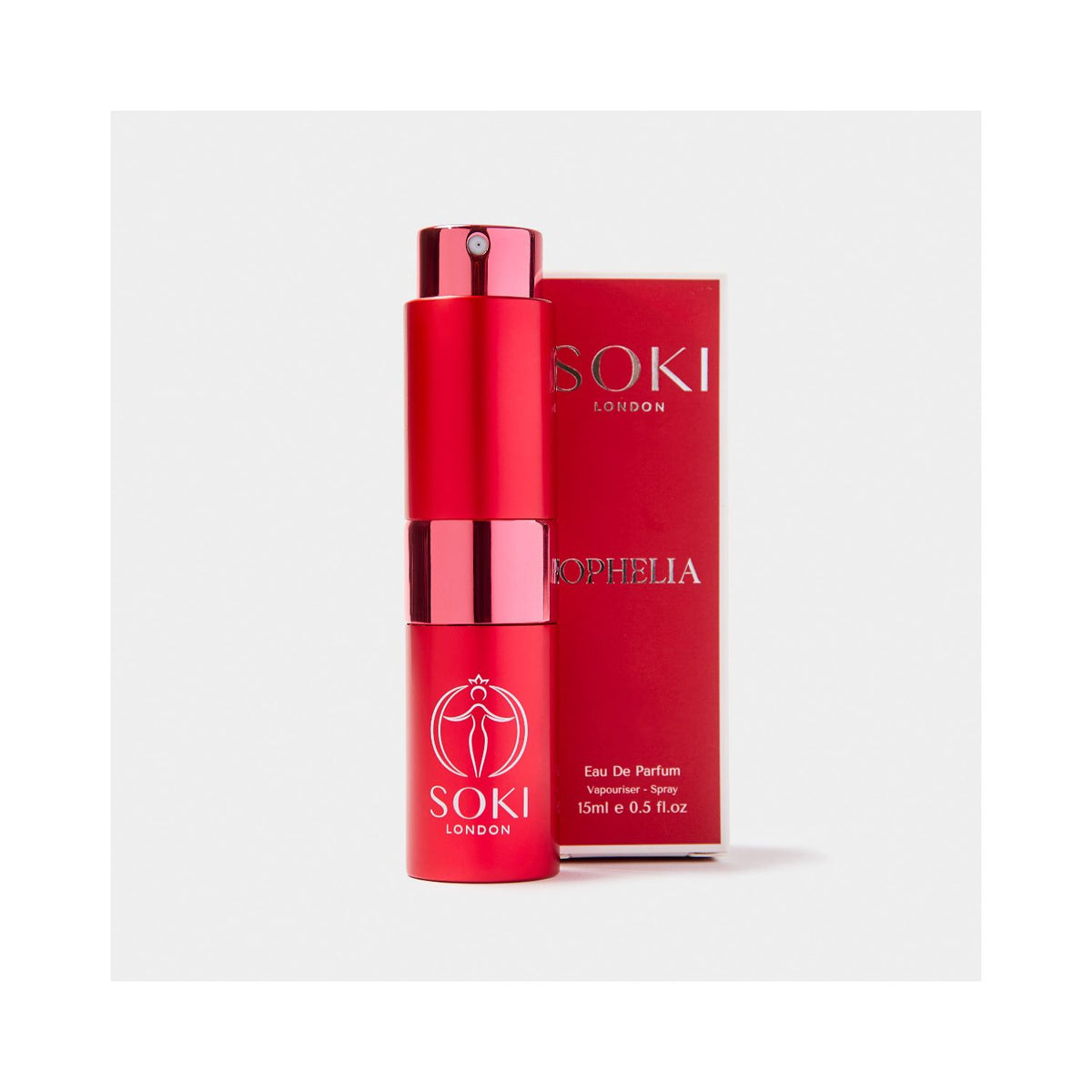 Soki London Ophelia Eau de Parfum travel spray 15ml (British brand)