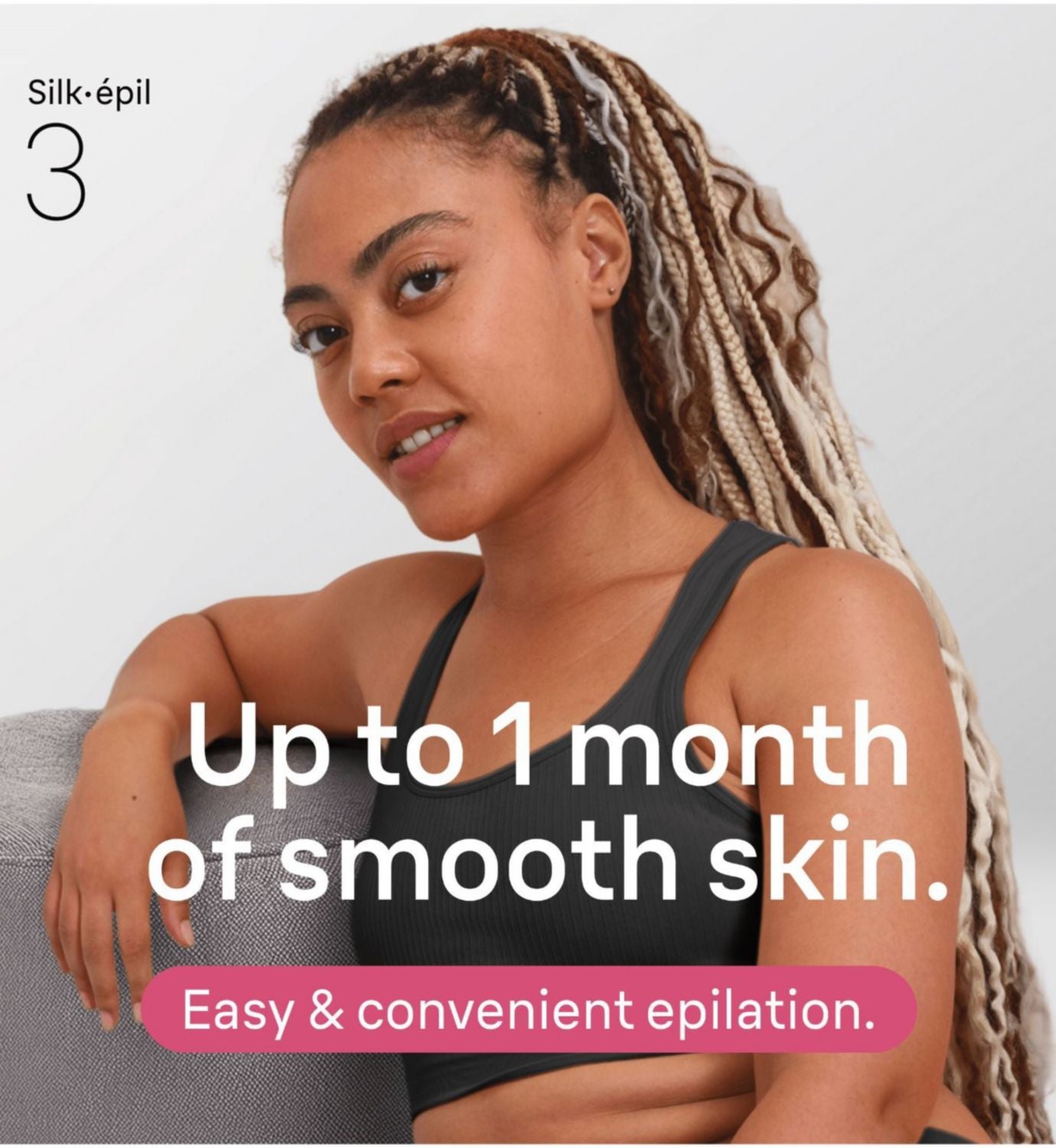 Braun SE3-000 epilator hair removal (British brand)