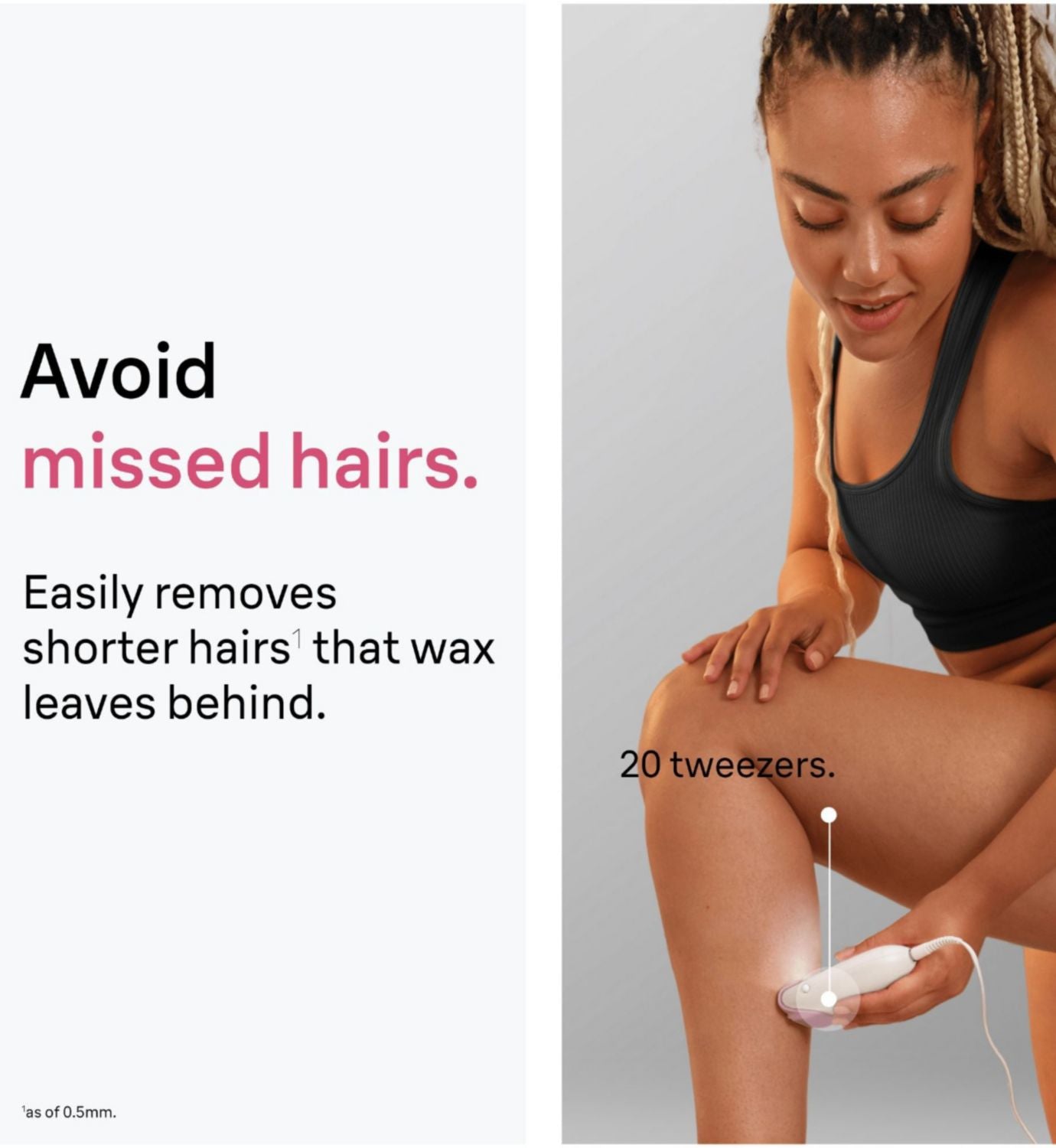 Braun SE3-000 epilator hair removal (British brand)