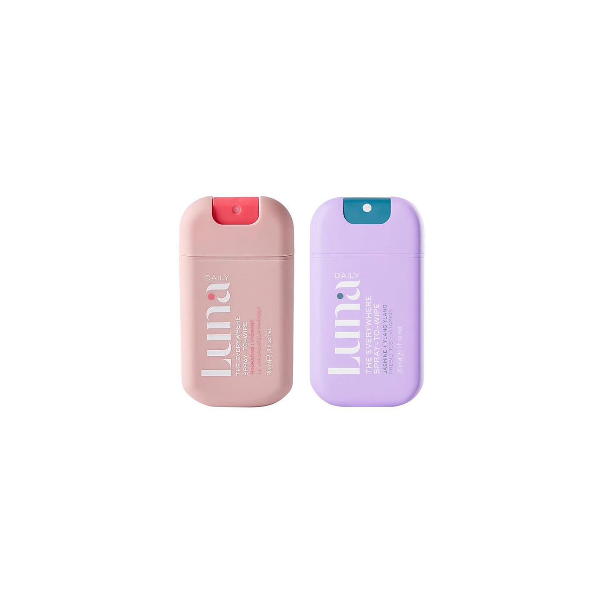 Luna Daily spray duo Jasmine Ylang Ylang Fresh Cotton 30ml (British brand)