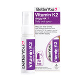 BetterYou Vitamin K2 oral spray 25ml, imported from the UK