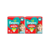 Pampers Baby-Dry nappy pants size 9, UK version