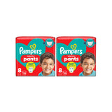 Pampers Baby-Dry nappy pants size 8, imported from the UK