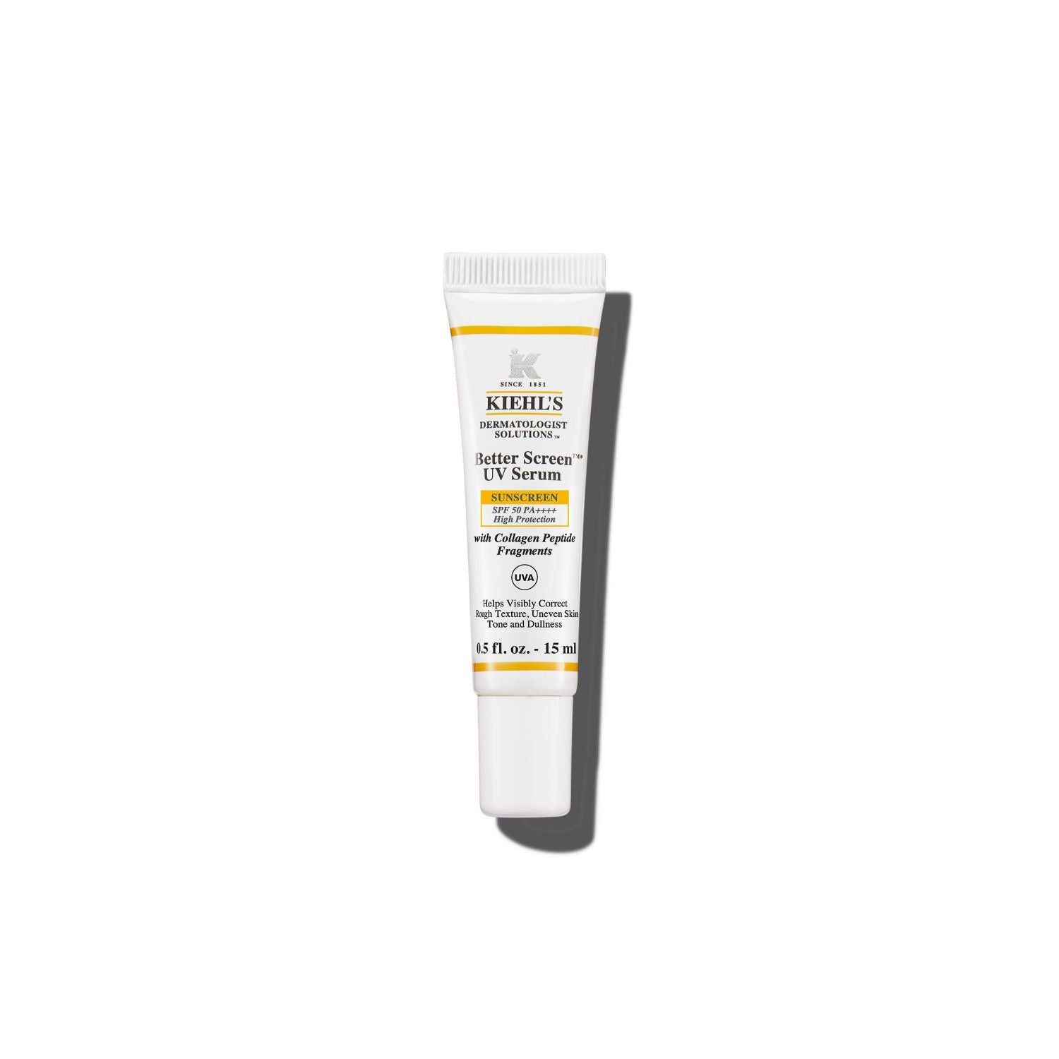 Kiehl's sunscreen serum SPF50 15ml, imported from the UK
