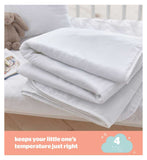 Silentnight anti allergy cot bed duvet 4 tog 2 pack (British brand)