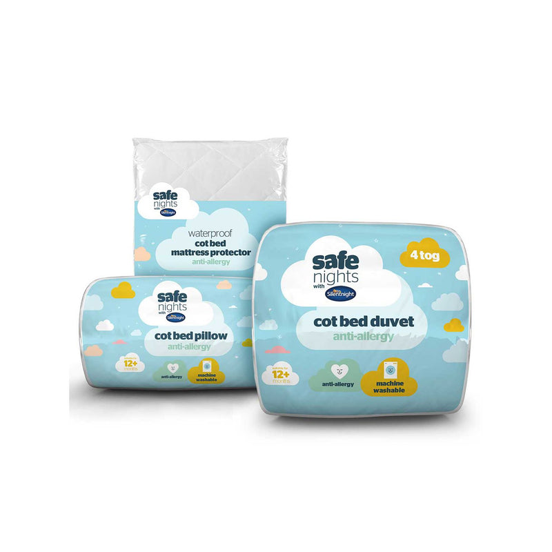 Silentnight Safe Nights bedding bundle, imported from the UK