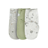 Silentnight celestial swaddle wraps 3-pack (British brand)