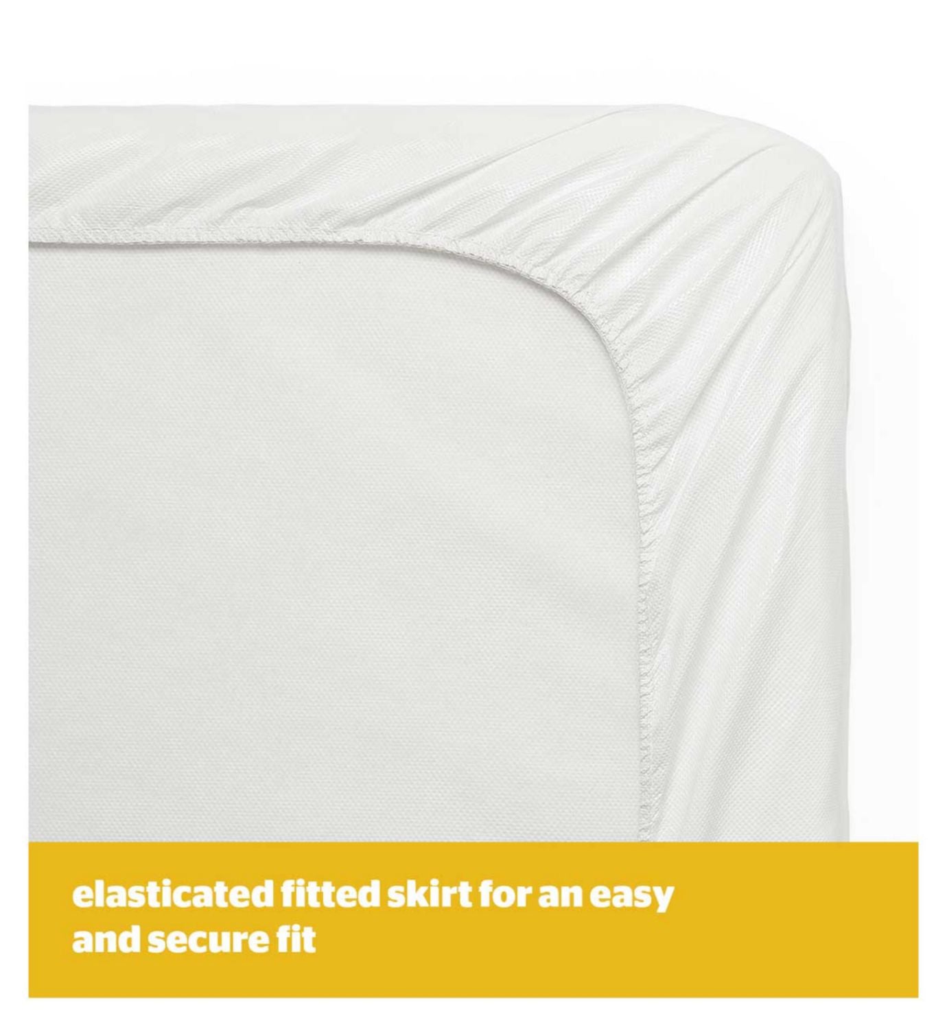 Silentnight waterproof mattress protector cot bed 2 pack, imported from the UK
