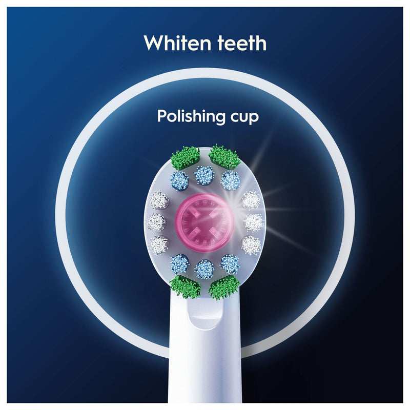 Oral-B 3D White toothbrush heads 8 pack - British product