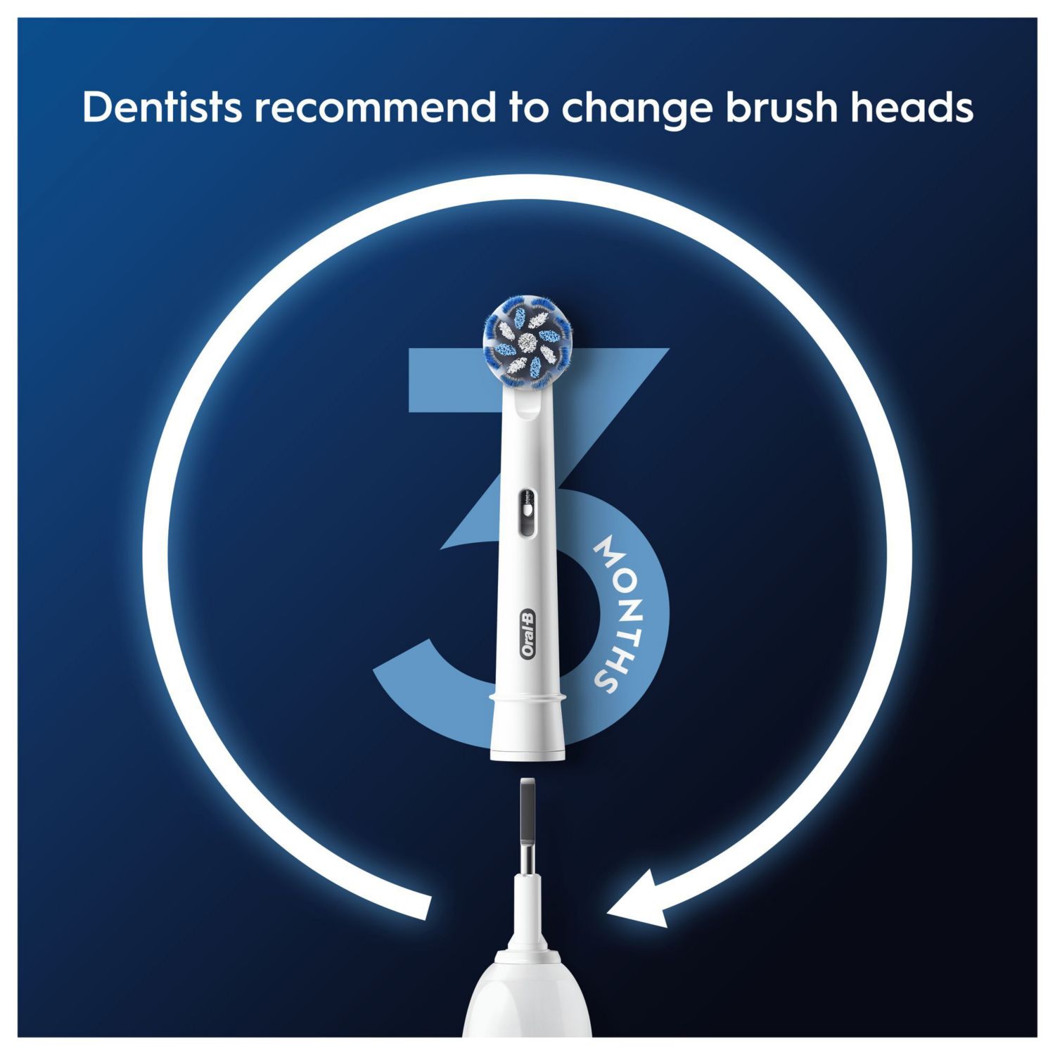 Oral-B Pro Sensitive Clean toothbrush heads 8 pack (British brand)