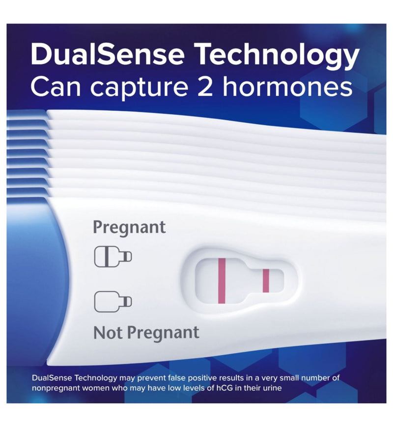 Clearblue Ultra Early ADVANCED pregnancy test 10 tests - British product