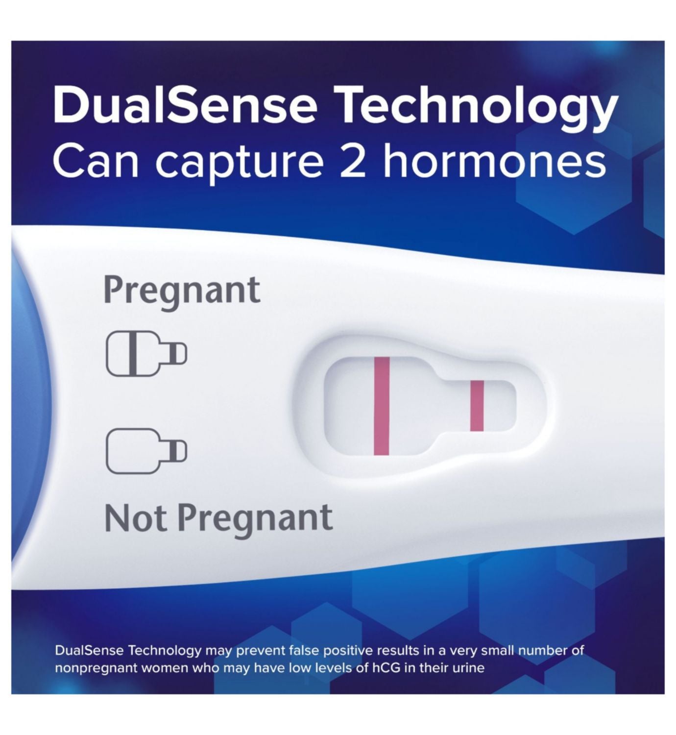 Clearblue pregnancy test Ultra Early Advanced 1 test, UK version