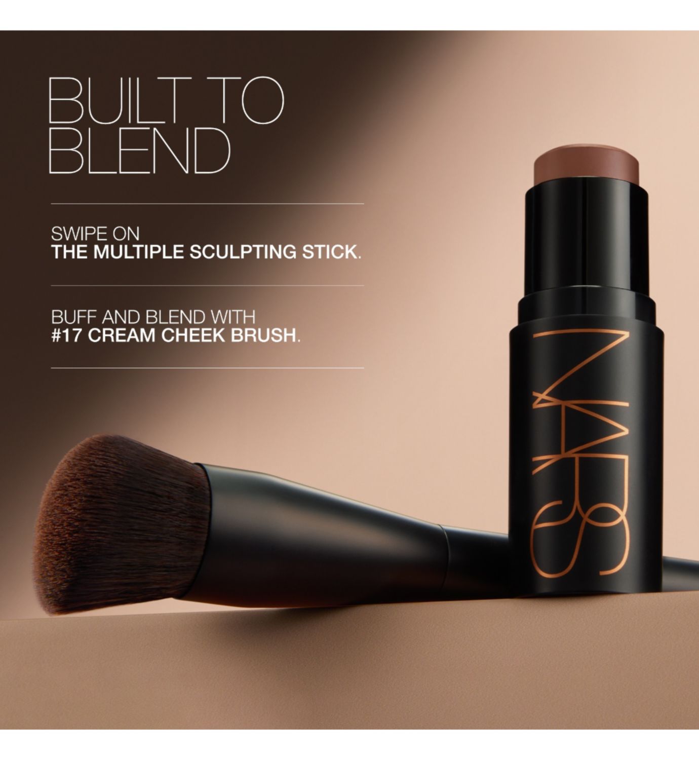 NARS #17 cream cheek brush - British product