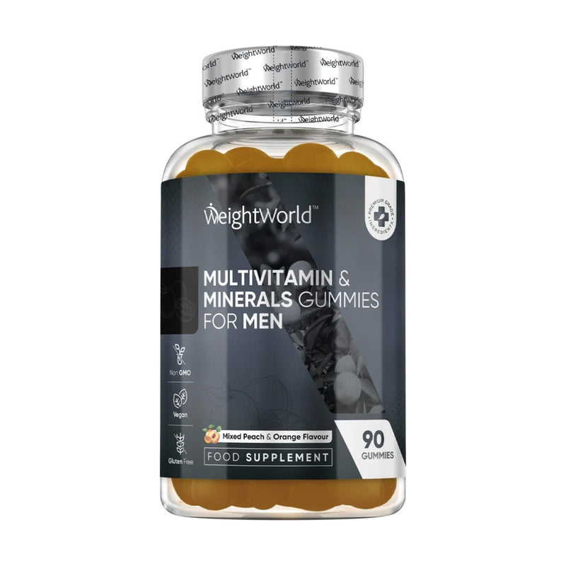 WeightWorld multivitamin gummies for men 90 gummies - British product