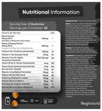 WeightWorld multivitamin gummies for men 90 gummies - British product