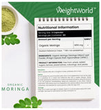 WeightWorld organic pure moringa capsules 1650mg, UK version