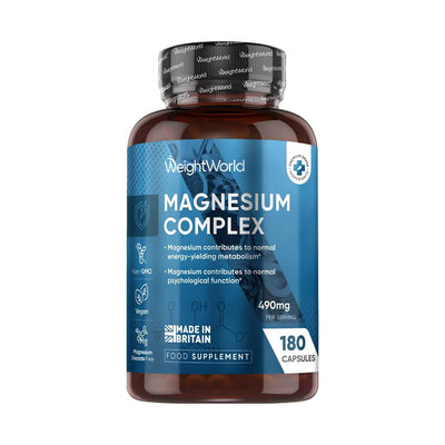 Boots WeightWorld Magnesium Complex Dietary Supplement 180 Capsules- Buy online at McGrocer