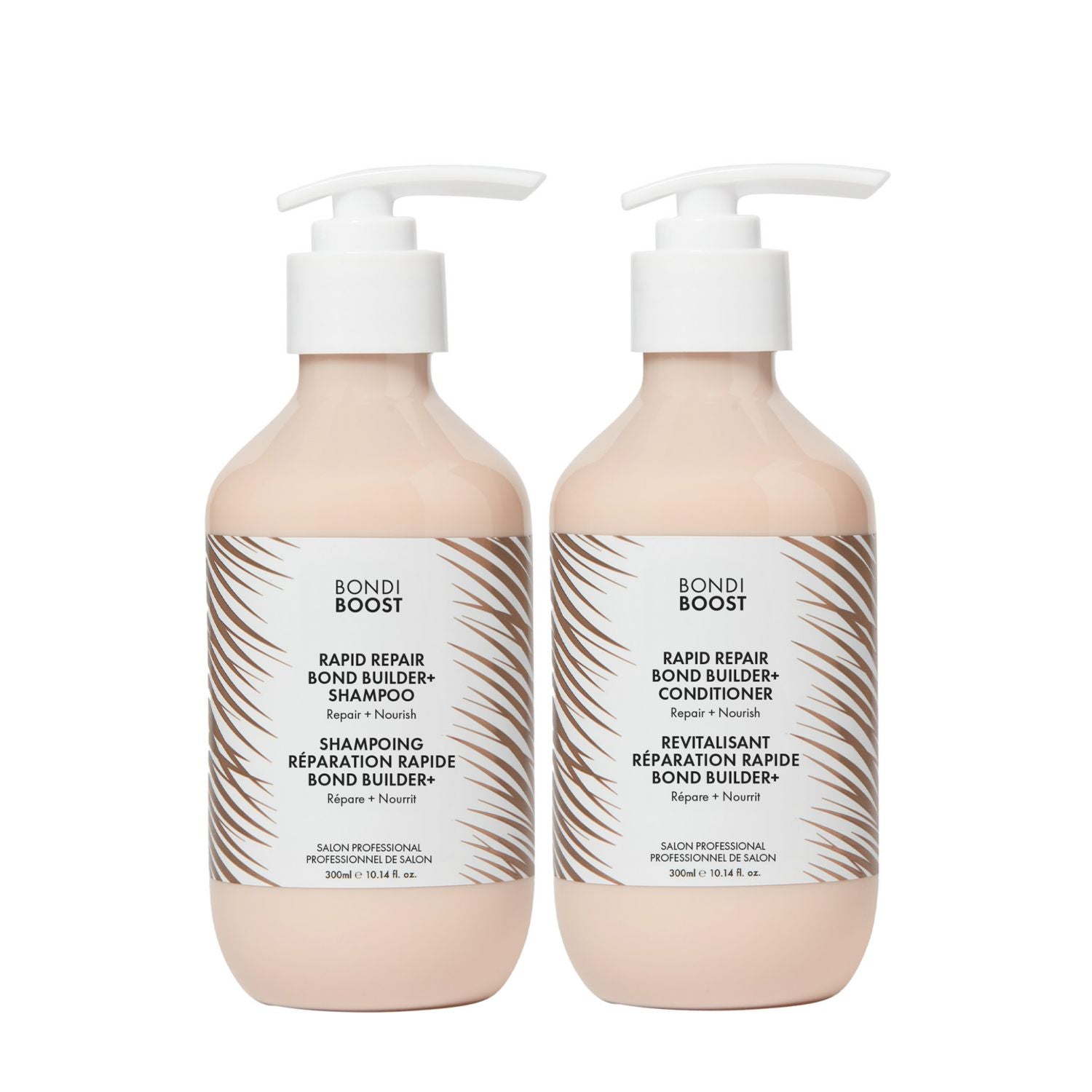 Bondi Boost Rapid Repair Bond Builder shampoo and conditioner 300ml - British product