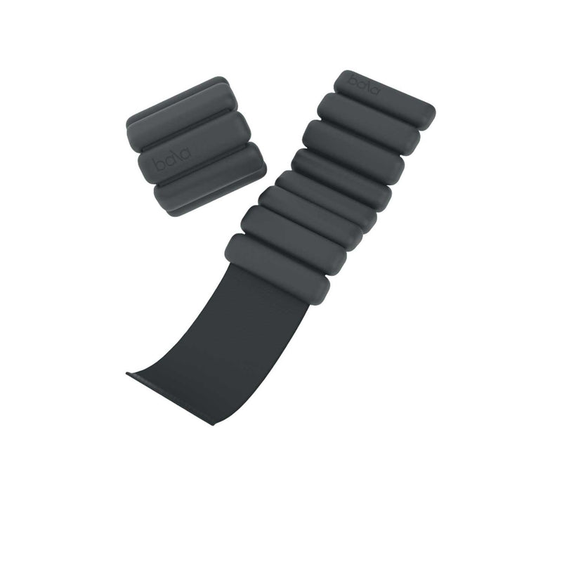 Bala wrist and ankle weights Charcoal 1lb, imported from the UK