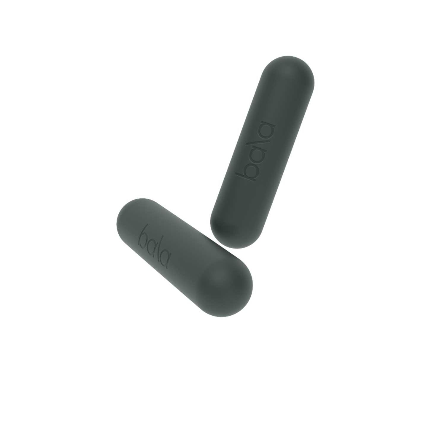 Bala weighted bars 3lb charcoal, imported from the UK