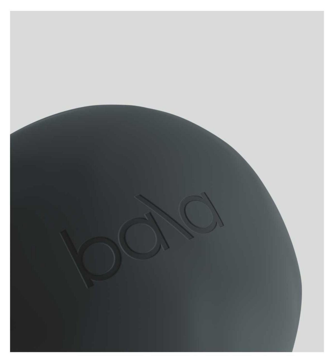 Bala Pilates Ball Charcoal (British brand)