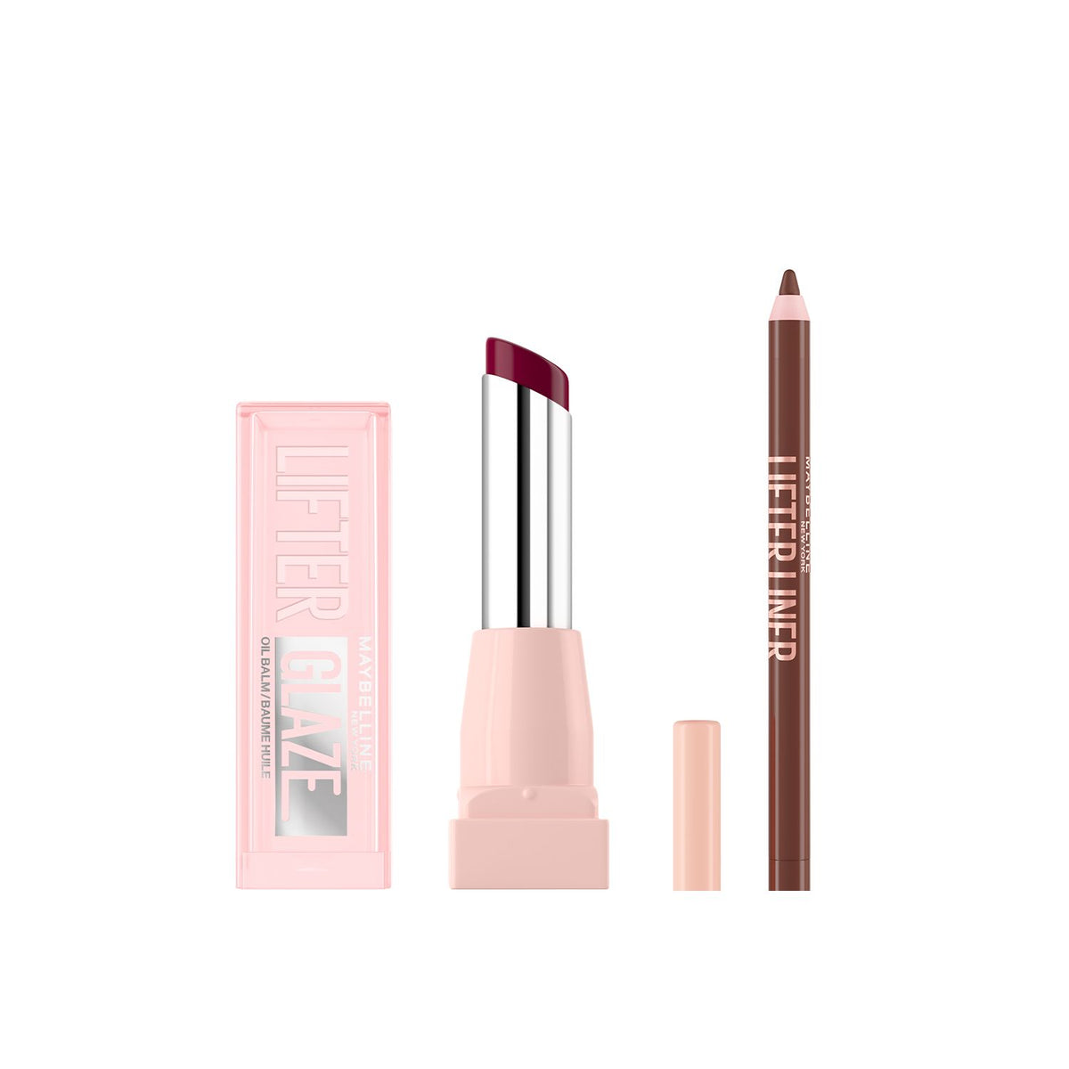 Maybelline lip liner and lip oil duo UK version