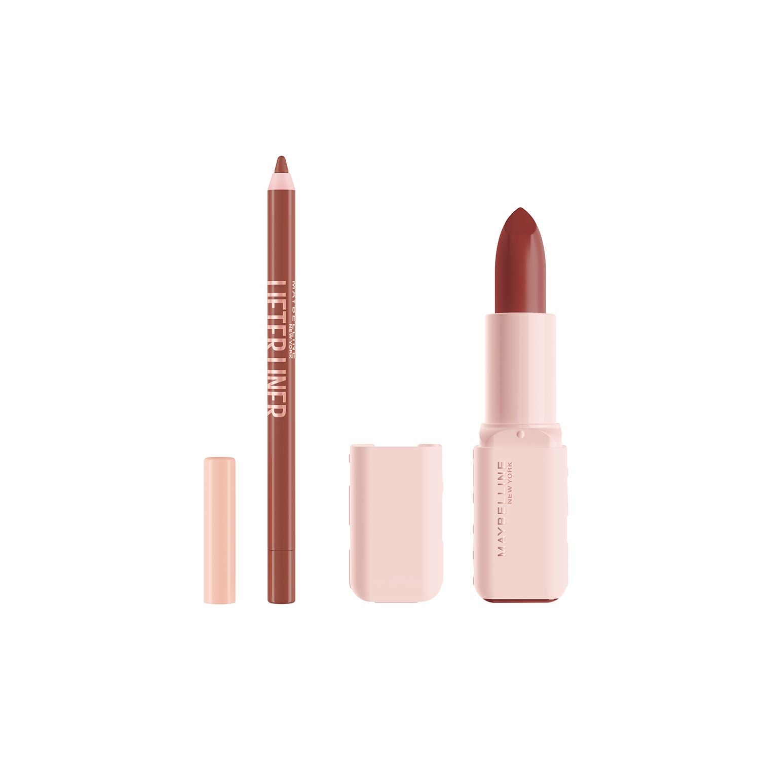 Maybelline lip liner and lipstick duo bundle, UK version