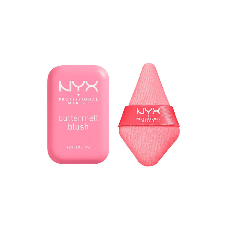 NYX Buttermelt Blush Butta and Wonder Powder Puff, imported from the UK