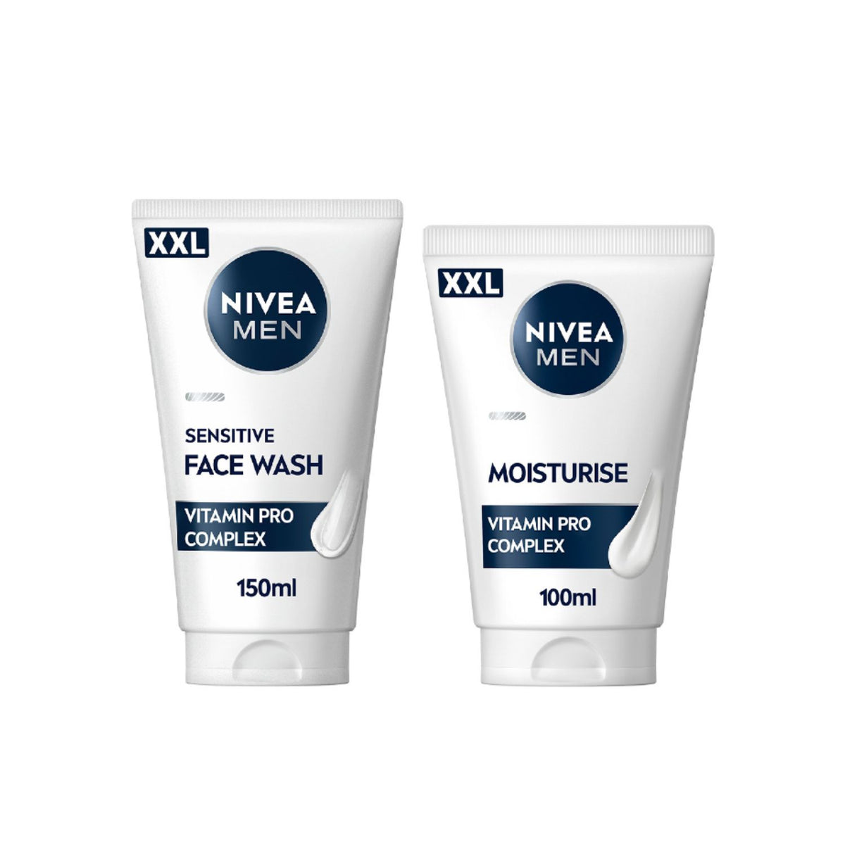 Nivea Men Sensitive XL bundle with face wash and moisturiser - British product