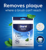 Oral-B simply clean floss picks mint flavour 75 count, imported from the UK