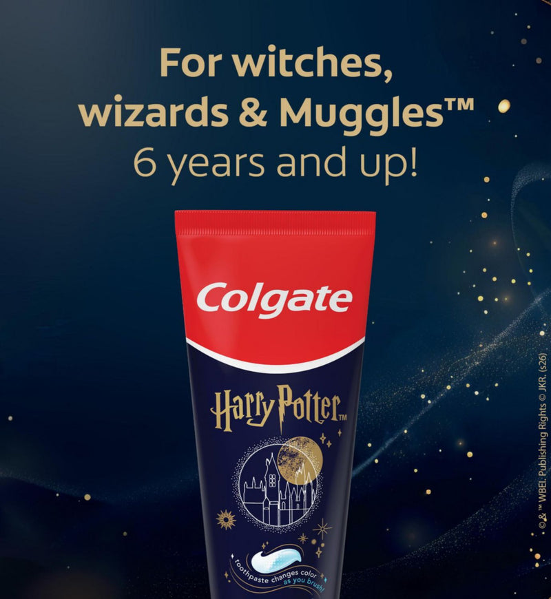 Colgate Harry Potter bubbling cauldron toothpaste 75ml, UK version