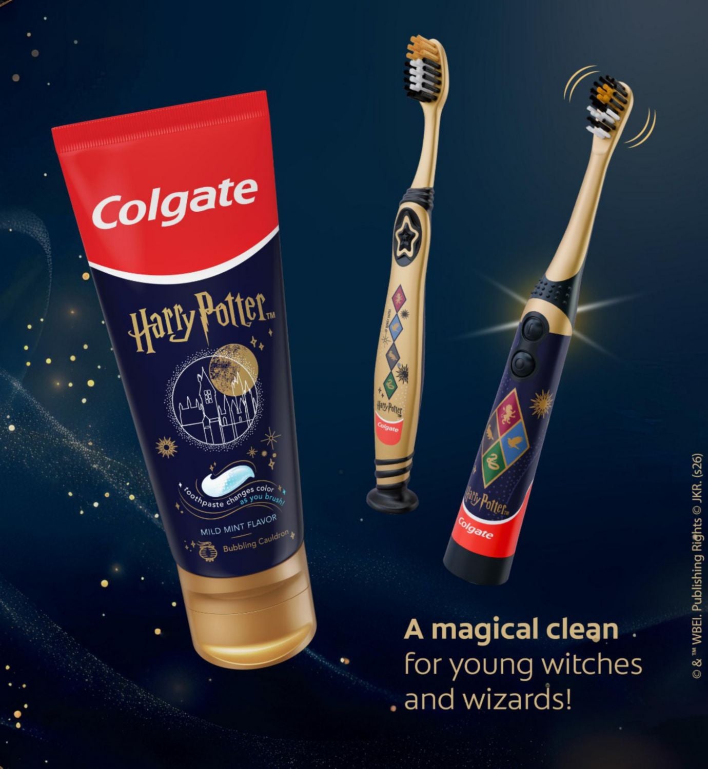 Colgate Harry Potter bubbling cauldron toothpaste 75ml, UK version