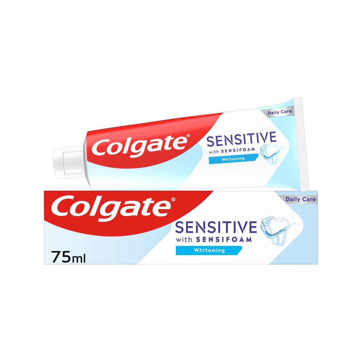 Colgate toothpaste Sensitive Sensifoam Whitening 75ml (British brand)