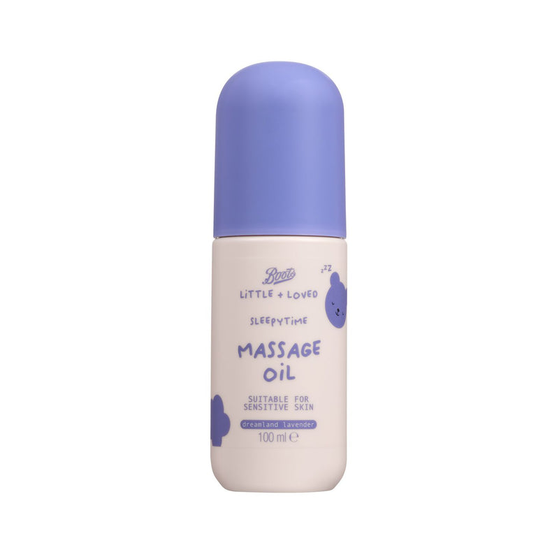 Boots Little + Loved baby sleep massage oil 100ml (British brand)