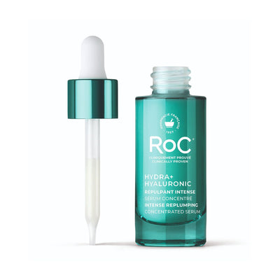 Boots RoC Hydra+ Hyaluronic Intense Replumping Concentrated Serum 30ml- Buy online at McGrocer