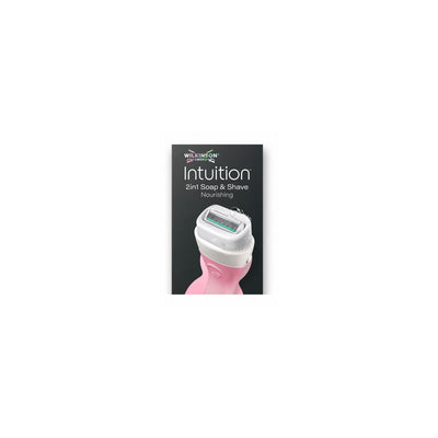 Boots Wilkinson Sword Intuition 2in1 Soap & Shave Nourishing Razor Handle and 1 Blade Refill- Buy online at McGrocer