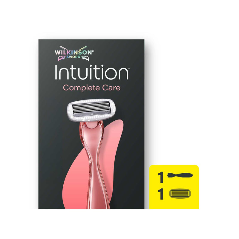 Wilkinson Sword Intuition Complete Care razor with handle and refill - British product