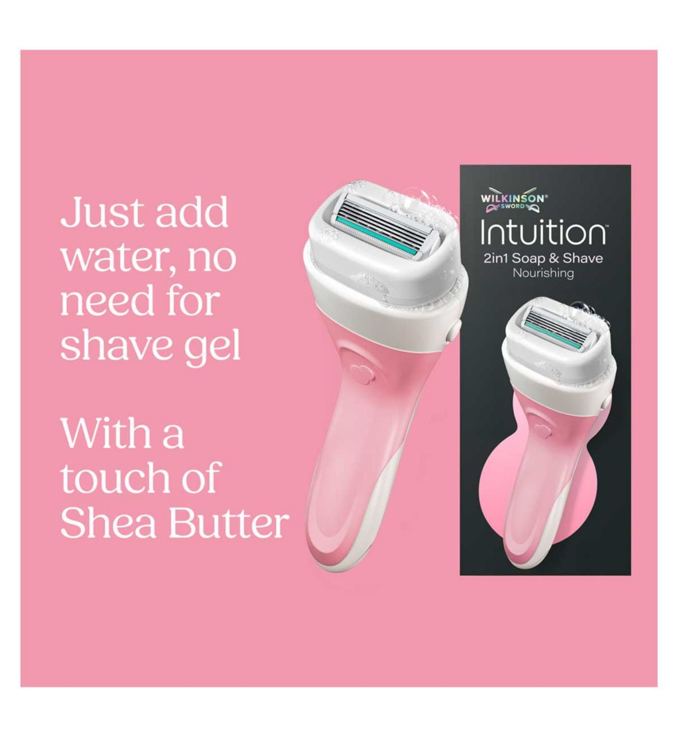 Wilkinson Sword Intuition Nourishing razor refills 3 pack - British product