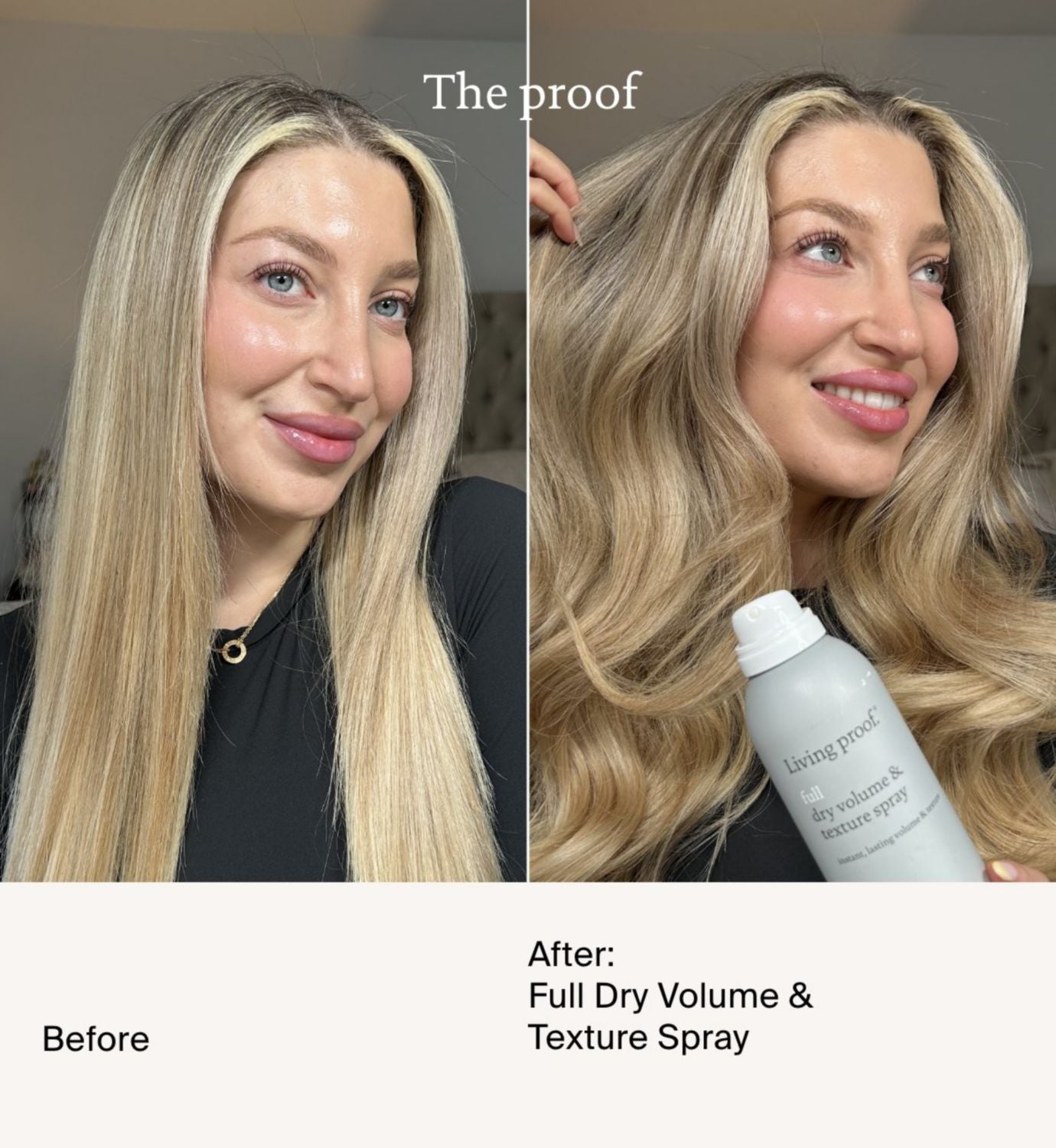 Living Proof dry volume and texture spray 95ml, UK version