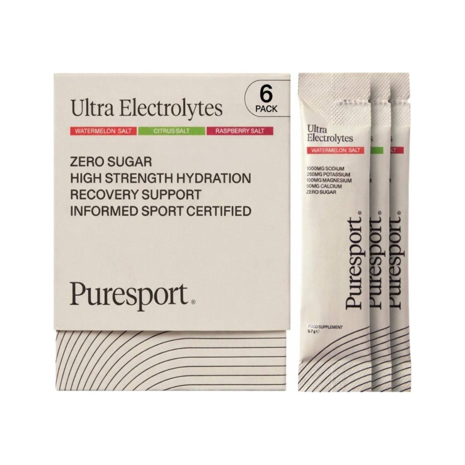 Puresport Ultra Electrolytes trial pack 38.4g (British brand)