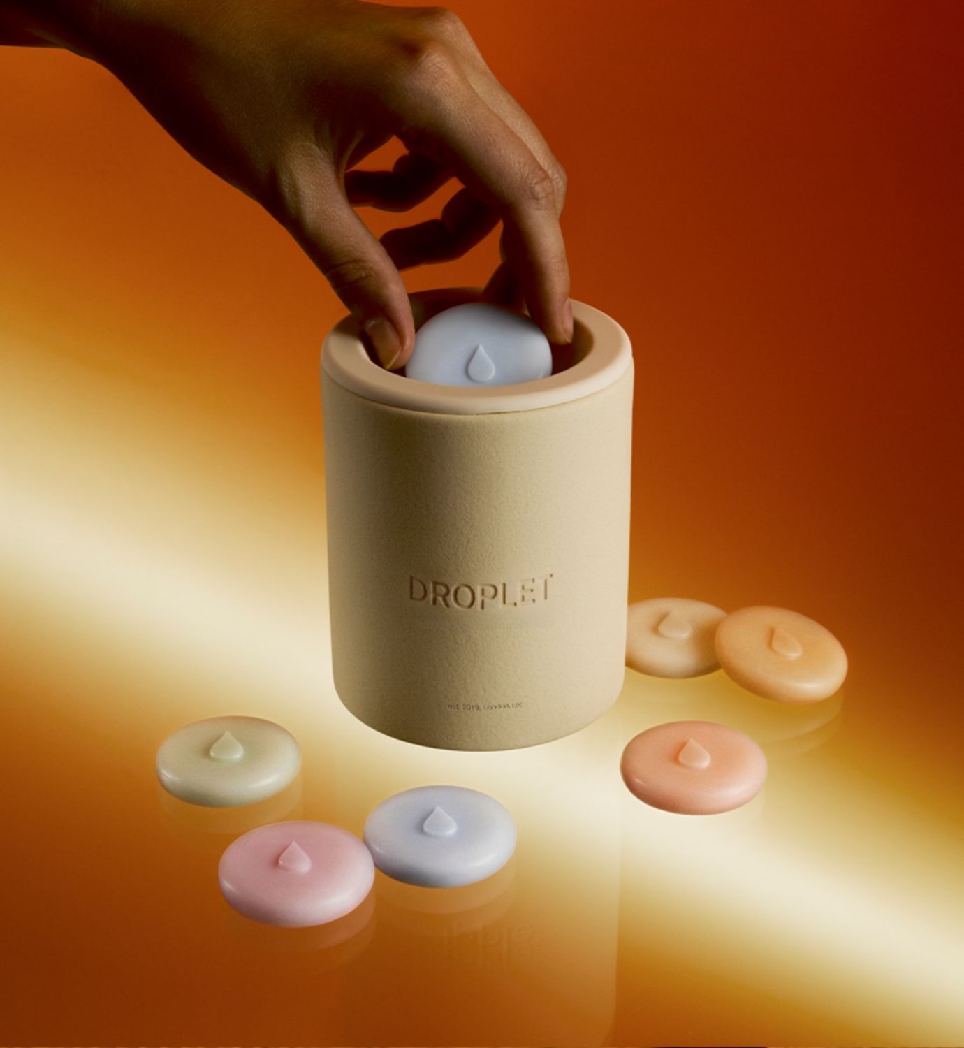 Ripple+ Droplet wax melt machine silicone dish, imported from the UK