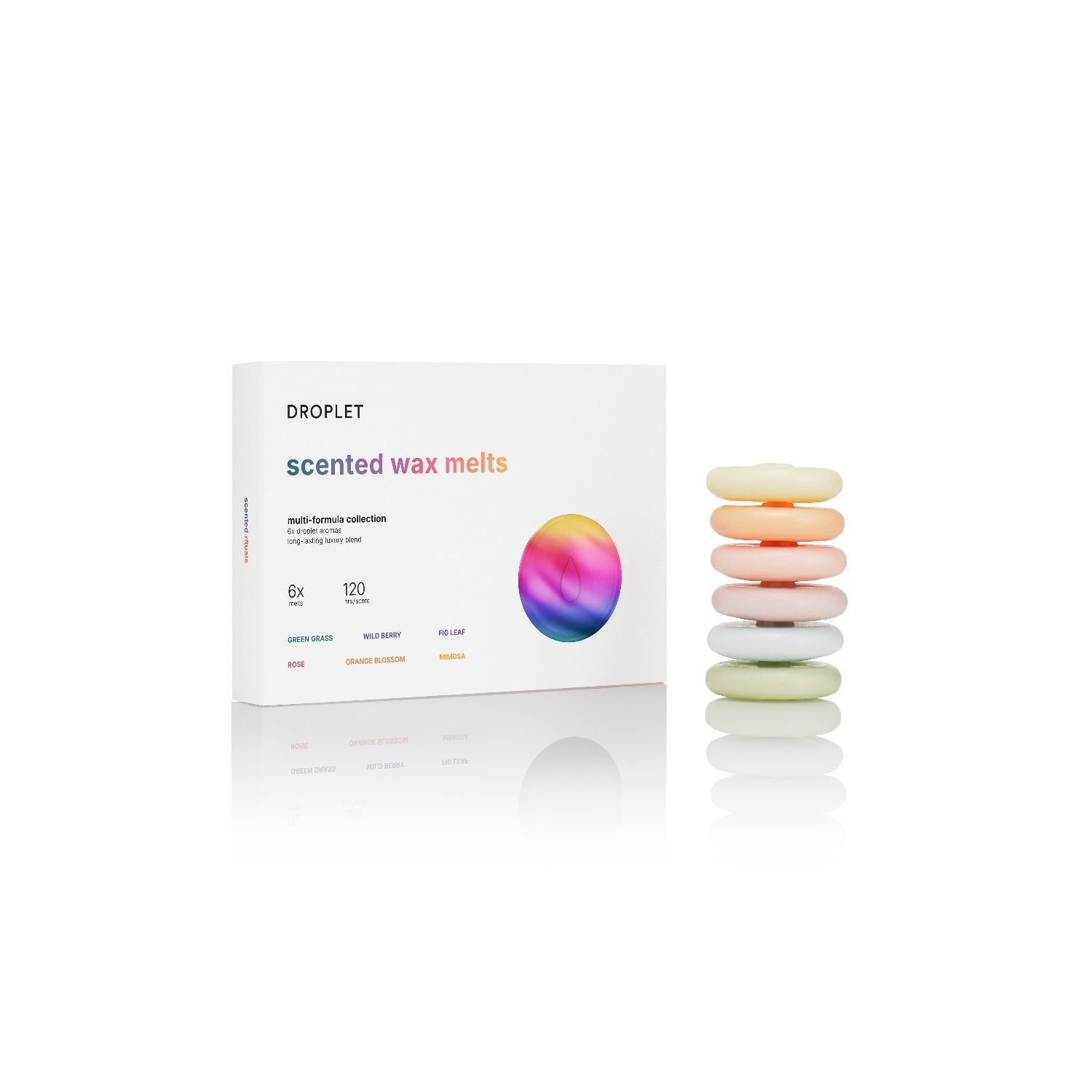 Ripple+ Droplet Scented Melts Multipack 6s, hand-poured wax melts (British brand)