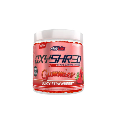 Boots Ehplabs OxyShred Gummies Juicy Strawberry Thermogenic Gummy Supplement 80 Gummies 400g- Buy online at McGrocer