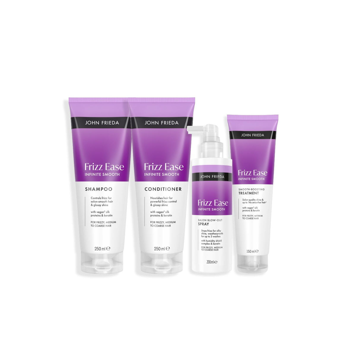 John Frieda Infinite Smooth 4 step hair bundle - British product