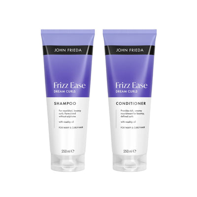 Boots John Frieda Frizz Ease Dream Curls Duo Bundle Shampoo and Conditioner 250ml- Buy online at McGrocer