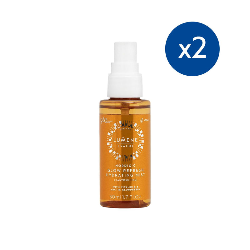 Lumene Nordic-C Glow Refresh Hydrating Mist Duo - British product